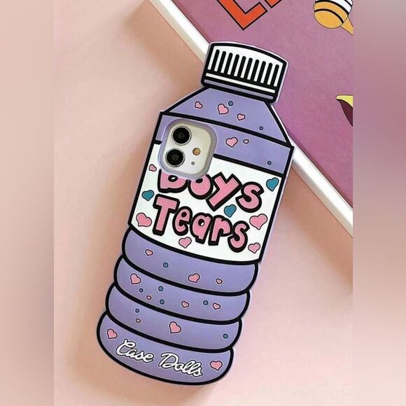 Quirky “Boys Tears” 16 Pro Max Case - Picture 1 of 7